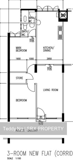 Blk 410 Bedok North Avenue 2 (Bedok), HDB 3 Rooms #630560441